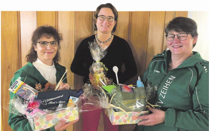 Von links nach rechts: Corinne Ebert, Barbara Brändle, Silvia Birri. Foto: zVg