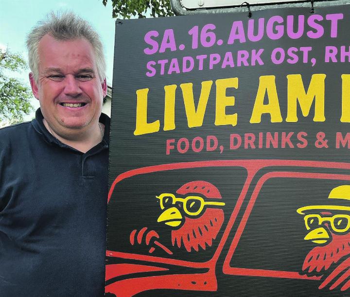 Michael Häusler und seine Mitstreiter beleben den neuen Stadtpark mit Musik – bereits zum zehnten Mal. Foto: Valentin Zumsteg