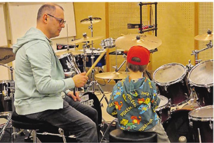 In Wallbach können viele verschiedene Instrumente ausprobiert werden. Foto: zVg