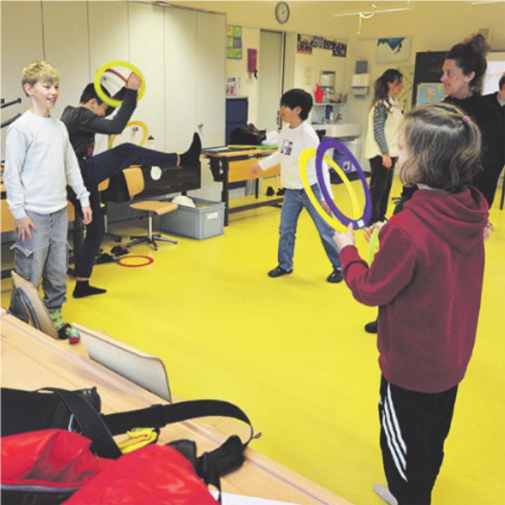 Zirkuswoche in Sisseln. Foto: Janine Tschopp