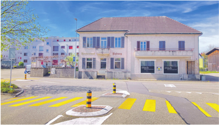 Das bestehende Gebäude mit Restaurant samt Anbauten steht unter Volumenschutz ...