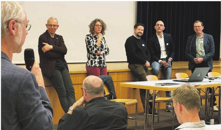 Christian Zeyer, Sandra Hermle, Daniel Steitz, Marco Ranocchiari und Ralf Dümpelmann (von links). Foto: zVg