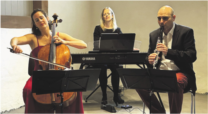Das Trio Sorriso war wieder zu Gast in Möhlin mit Kaffeehausmusik, Geschichten und natürlich mit Kaffee. Foto: zVg