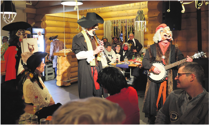 2026 war für den Bönigeischt, den «Fuehrme vo der Möhlmer Höchi» und den «Schimmelritter» die letzte Fasnacht. Fotos: Janine Tschopp