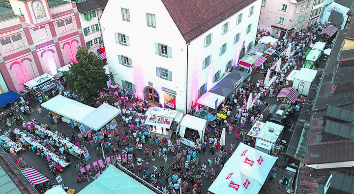 Festatmosphäre in Liestal. Foto: zVg