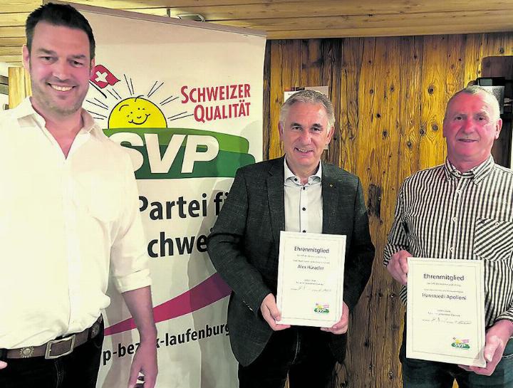 GV und Sessionsrückblick SVP Bezirk Laufenburg