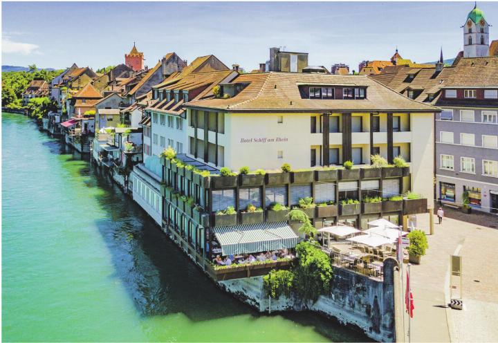 Ungewisse Zukunft: Wie es mit dem Hotel Schiff ab November weitergeht, ist offen. Foto: zVg