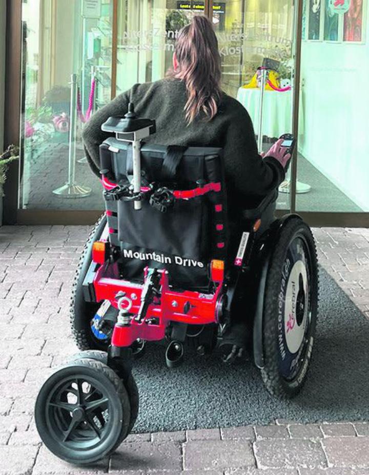 Geländegängige Rollstühle neu in Laufenburg verfügbar. Foto: zVg