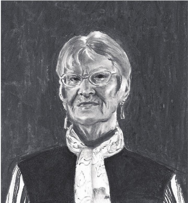 Eine Kohlezeichnung aus dem Skizzenbuch von Berenike Weickgenannt. Foto: zVg