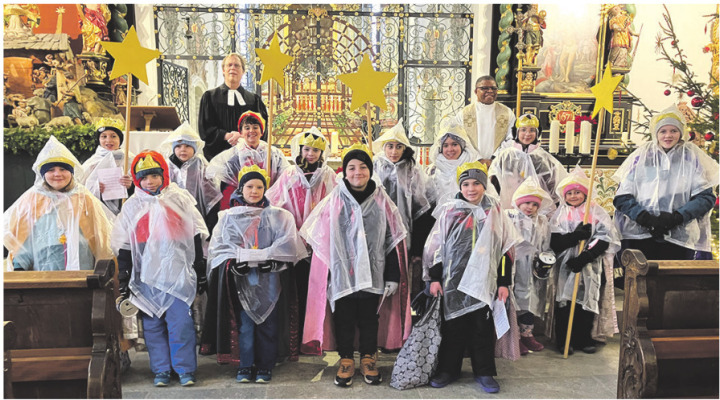 Die Laufenburger Sternsinger-Kinder. Foto: zVg
