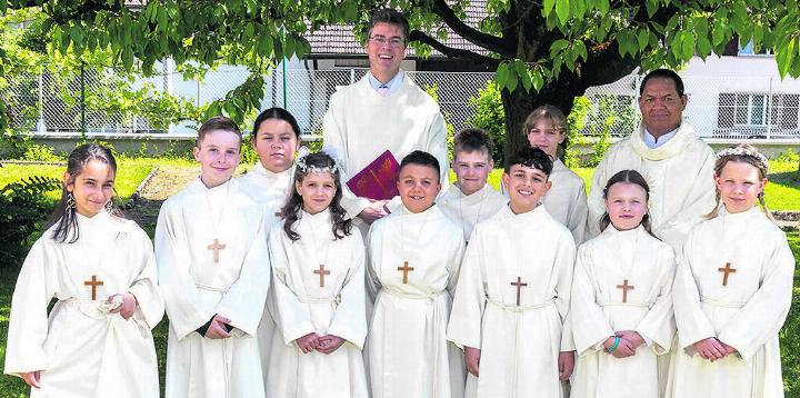 Ein besonderer Tag für die Kinder und ihre Familien. Foto: zVg