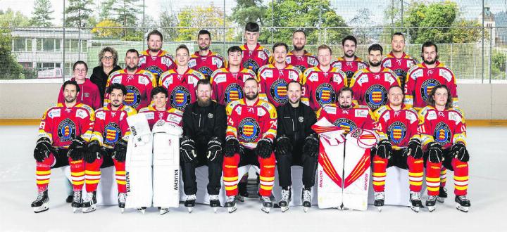 Die erste Mannschaft des EHC Rheinfelden. Foto: zVg