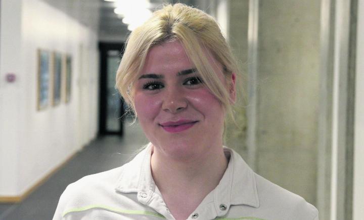 Die goldene Krankenschwester der Schweiz: Gabriela Petrovic. Foto: Yasmin Malard