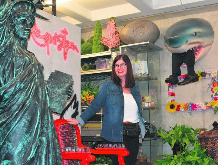 Angefangen hat für Manuela Hohl alles mit einer Gratisführung beim SRF. Foto: Regula Laux Angefangen hat für Manuela Hohl alles mit einer Gratisführung beim SRF. Foto: Regula Laux