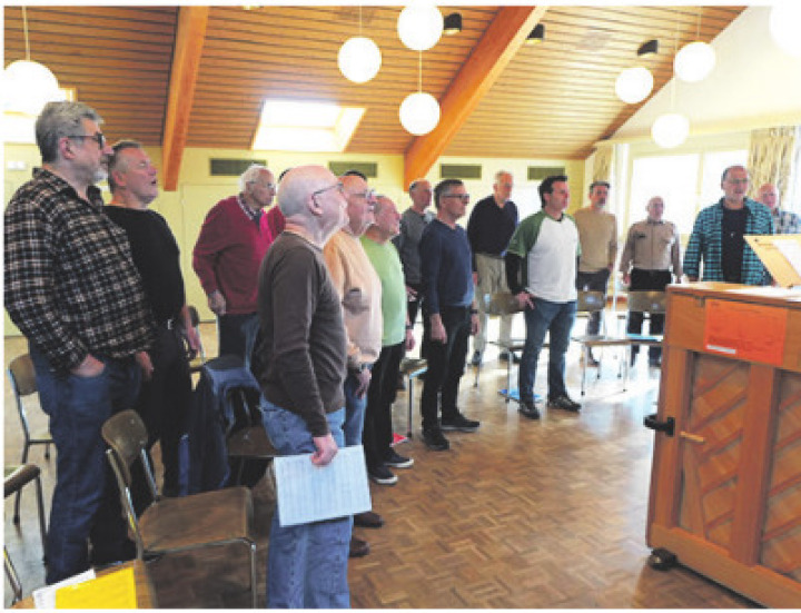 Beim Probeweekend. Foto: zVg