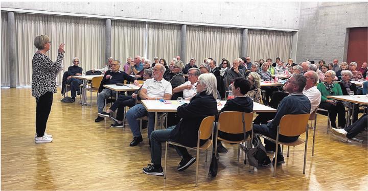 Die Teilnehmenden erfuhren, wie Humor Stress reduziert und die Motivation steigern kann. Foto: zVg