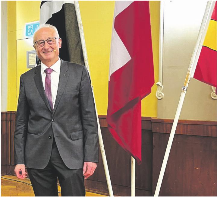 Walter Jucker wurde für seine grossen Verdienste zum Ehrenmitglied der SVP Rheinfelden gewählt. Foto: Archiv NFZ