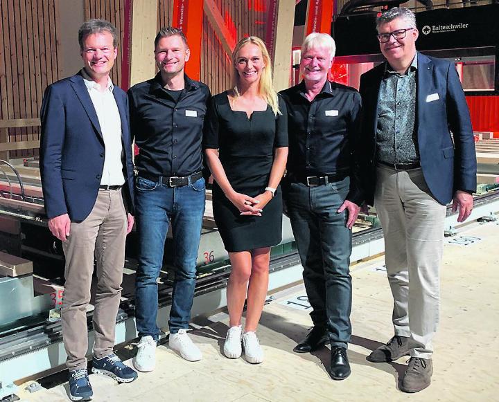 Reto Knutti (von links), Markus Fuhrer, Annette Fetscherin, Jörg Langheim und Pirmin Jung.