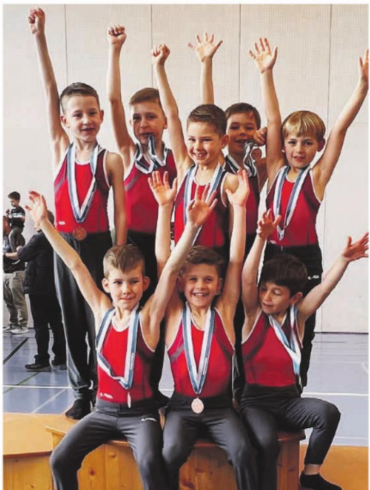 Beeindruckende Teamleistung der Sulzer Kunstturner. Foto: zVg