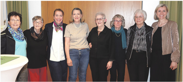 Der Vorstand des Gemeinnützigen Frauenvereins Rheinfelden. Foto: zVg