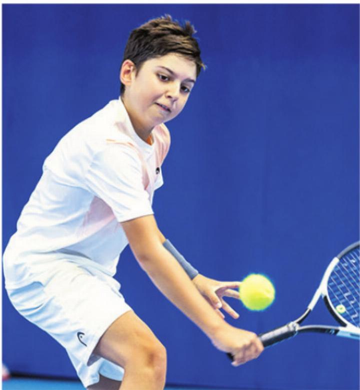 Der Rheinfelder Darius Safaei holte sich den Aargauer Meister-Titel bei den U12-Junioren. Foto: zVg Der Rheinfelder Darius Safaei holte sich den Aargauer Meister-Titel bei den U12-Junioren. Foto: zVg