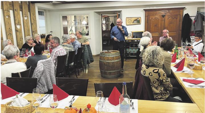 Gute Laune unter den Seniorinnen und Senioren am diesjährigen Helferessen. Foto: zVg Gute Laune unter den Seniorinnen und Senioren am diesjährigen Helferessen. Foto: zVg