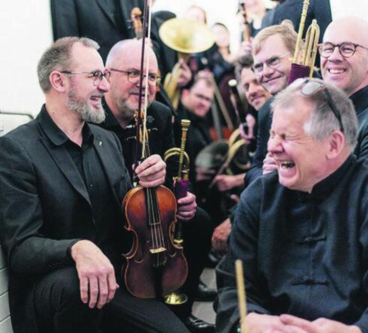Spiel- und Vorfreude: das Capriccio Barockorchester. Foto: zVg
