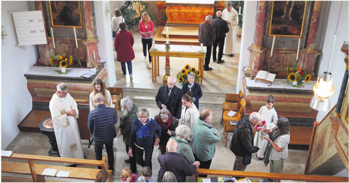 Ein gelungener ökumenischer Gottesdienst im Zeichen des Welt-Alzheimertages in der christkatholischen Kirche in Obermumpf. Foto: zVg