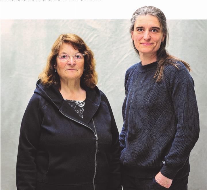 Uschi Waser (links) und Silvia Süess. Foto: zVg Uschi Waser (links) und Silvia Süess. Foto: zVg