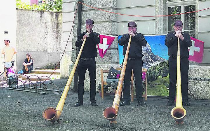 Heimatliche Klänge waren am Hoigümper-Fest zu hören Foto: zVg