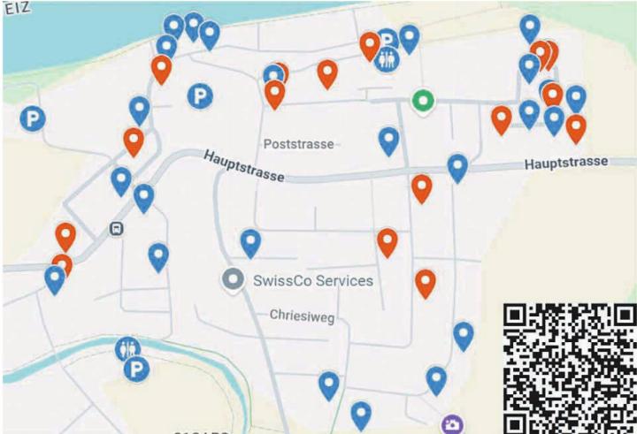 Flanieren, suchen – und eventuell auch finden am Sissler Dorfflohmarkt. Foto: zVg