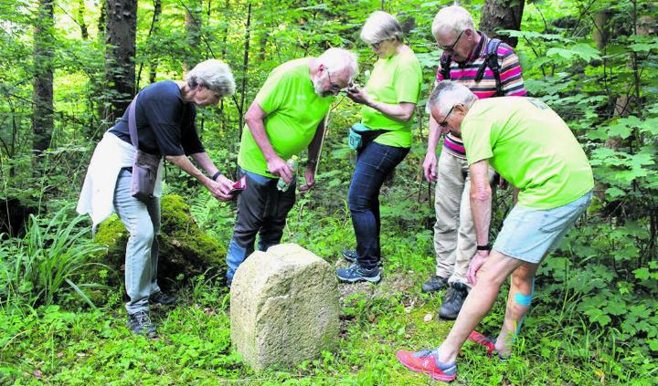 Die verschiedenen Steine führten zu interessanten Diskussionen.
Fotos: Dieter Deiss