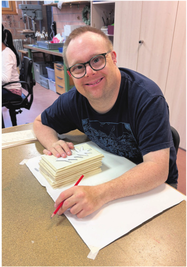 Roman Suter, Mitarbeiter Ateliers am Vorzeichnen