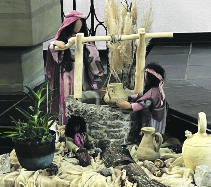 Es weihnachtet in der St. Georg-Kirche in Gansingen.