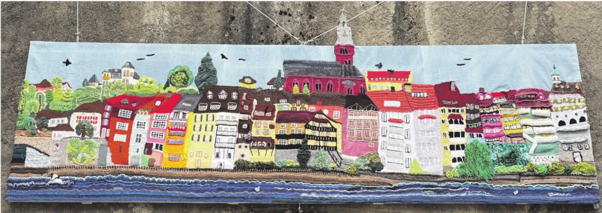 Masche für Masche zur historischen Baukunst - Das Bild wird blockiert. – Möglicherweise durch einen aktiven Adblocker.