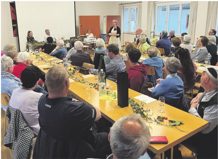 50 Personen genossen die GV mit Miss Bigoudi. Foto: zVg