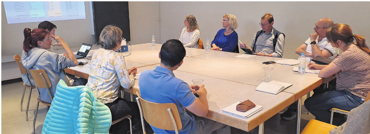 «Netzwerk Unser Sisslerfeld» traf sich zur GV im Vereinszimmer in Stein. Foto: ps