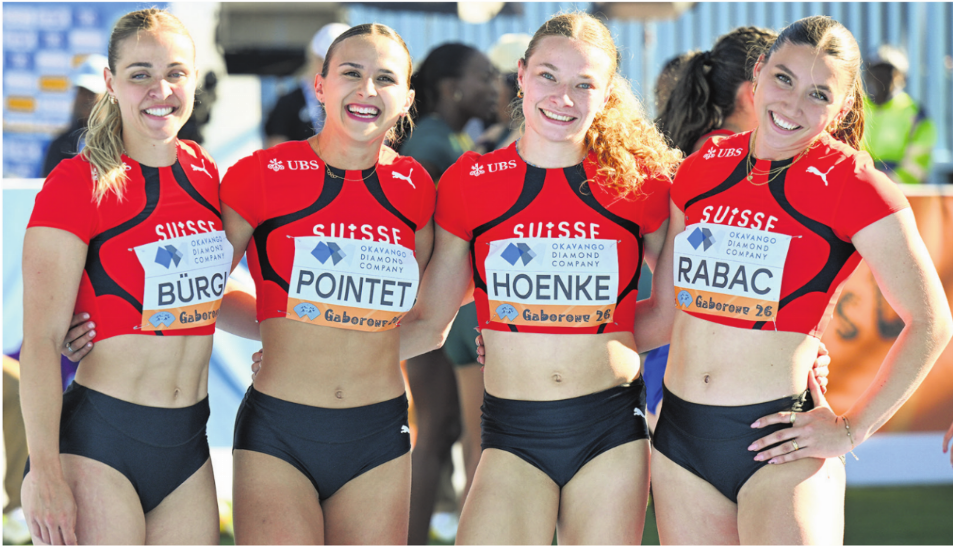 Schweizer 4x100-Meter-Staffel verpasst Final knapp - Das Bild wird blockiert. – Möglicherweise durch einen aktiven Adblocker.