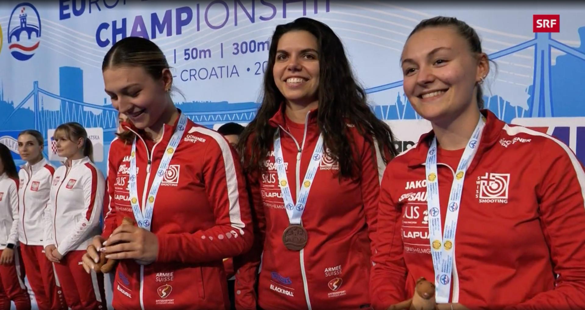 Chiara Leone gewinnt mit dem Schweizer Frauenteam EM-Bronze - Das Bild wird blockiert. – Möglicherweise durch einen aktiven Adblocker.