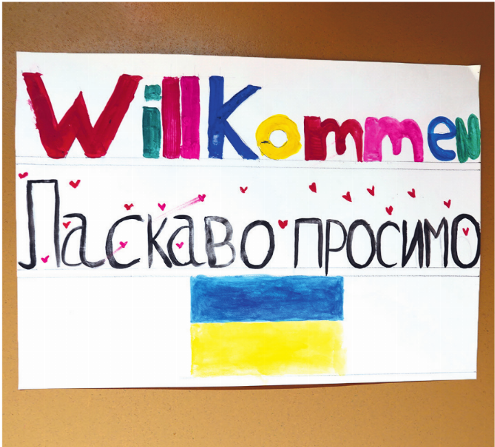 Vor mehr als vier Jahren sind die ersten ukrainischen Geflüchteten in der Schweiz willkommen geheissen worden. Foto: nfz Archiv