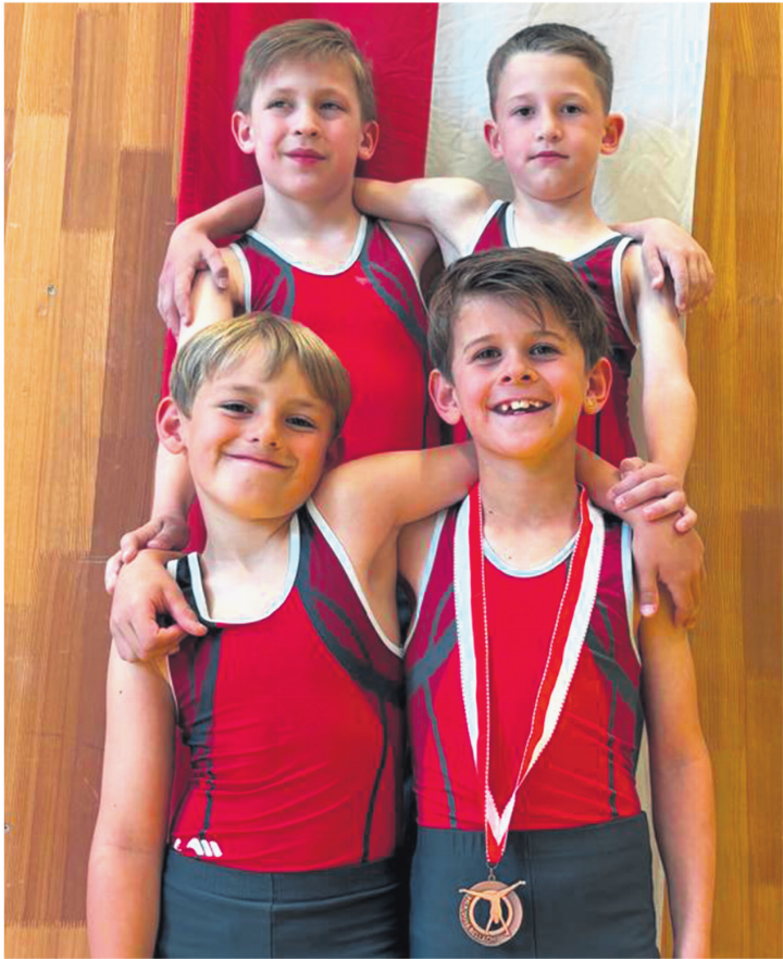 Starkes Team, die Sulzer Turner des Einführungsprogramms. Foto: zVg