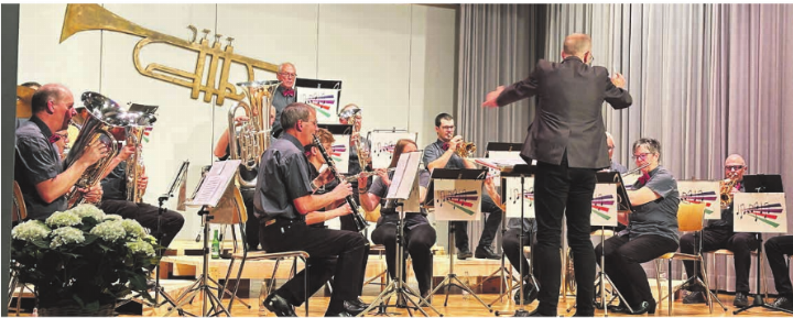 Die MG Zeihen bot eine bunte Mischung an Melodien. Foto: zVg