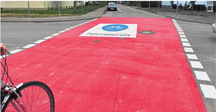 Die Velos haben Vortritt. Foto: Valentin Zumsteg