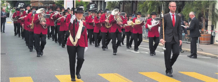 Die Gansinger waren auch mit dem Auftritt an der Parademusik zufrieden. Foto: zVg Die Gansinger waren auch mit dem Auftritt an der Parademusik zufrieden. Foto: zVg