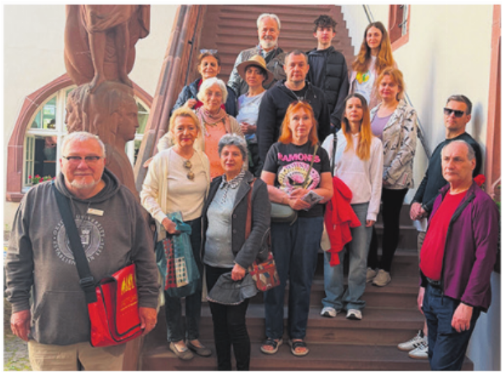 Die Gruppe vom Deutschunterricht im Begegnungszentrum Drei Könige. Foto: zVg
