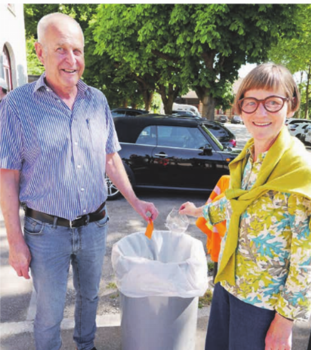 Martin Steinacher und Helene Bigler Brogli zeigen, wie es geht. Martin Steinacher und Helene Bigler Brogli zeigen, wie es geht.