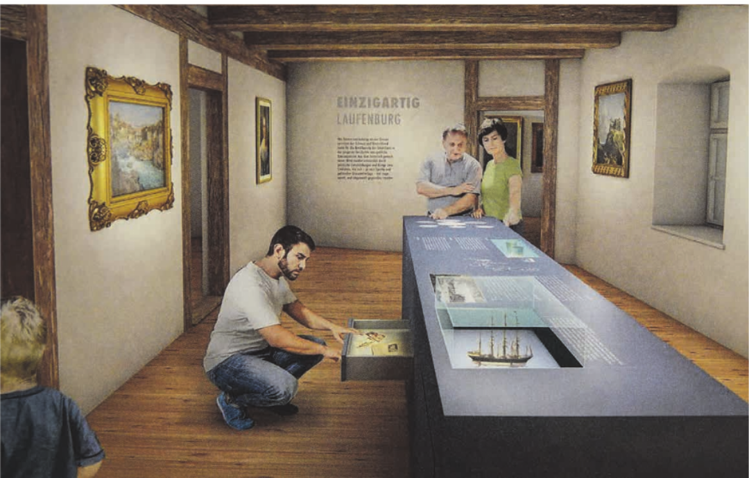 So soll es im Museum Schiff nach der Modernisierung aussehen. Bild: zVg So soll es im Museum Schiff nach der Modernisierung aussehen. Bild: zVg