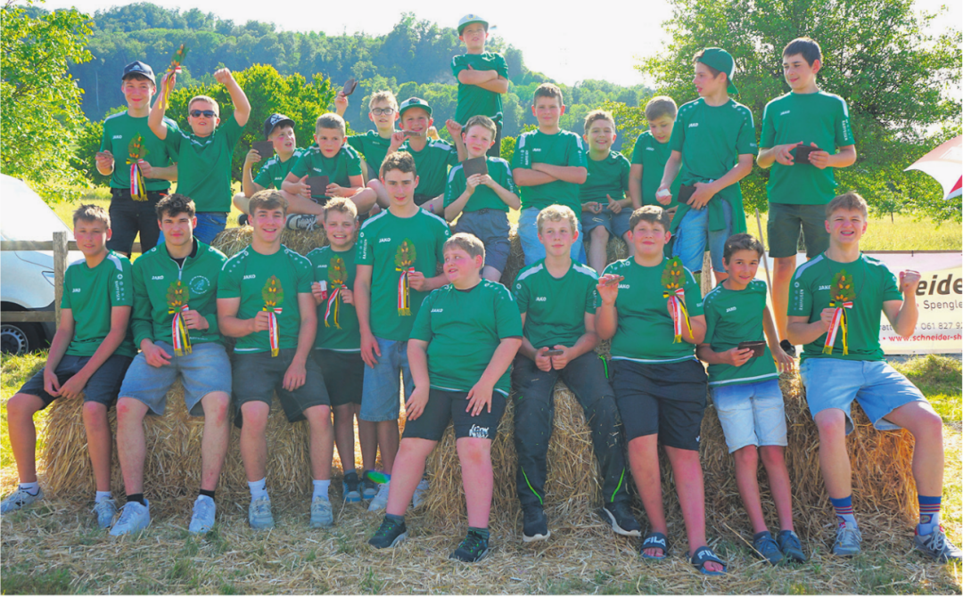 Mit 23 Jungschwinger war eine starke Fricktaler Mannschaft in Pratteln vertreten. Mit 23 Jungschwinger war eine starke Fricktaler Mannschaft in Pratteln vertreten.