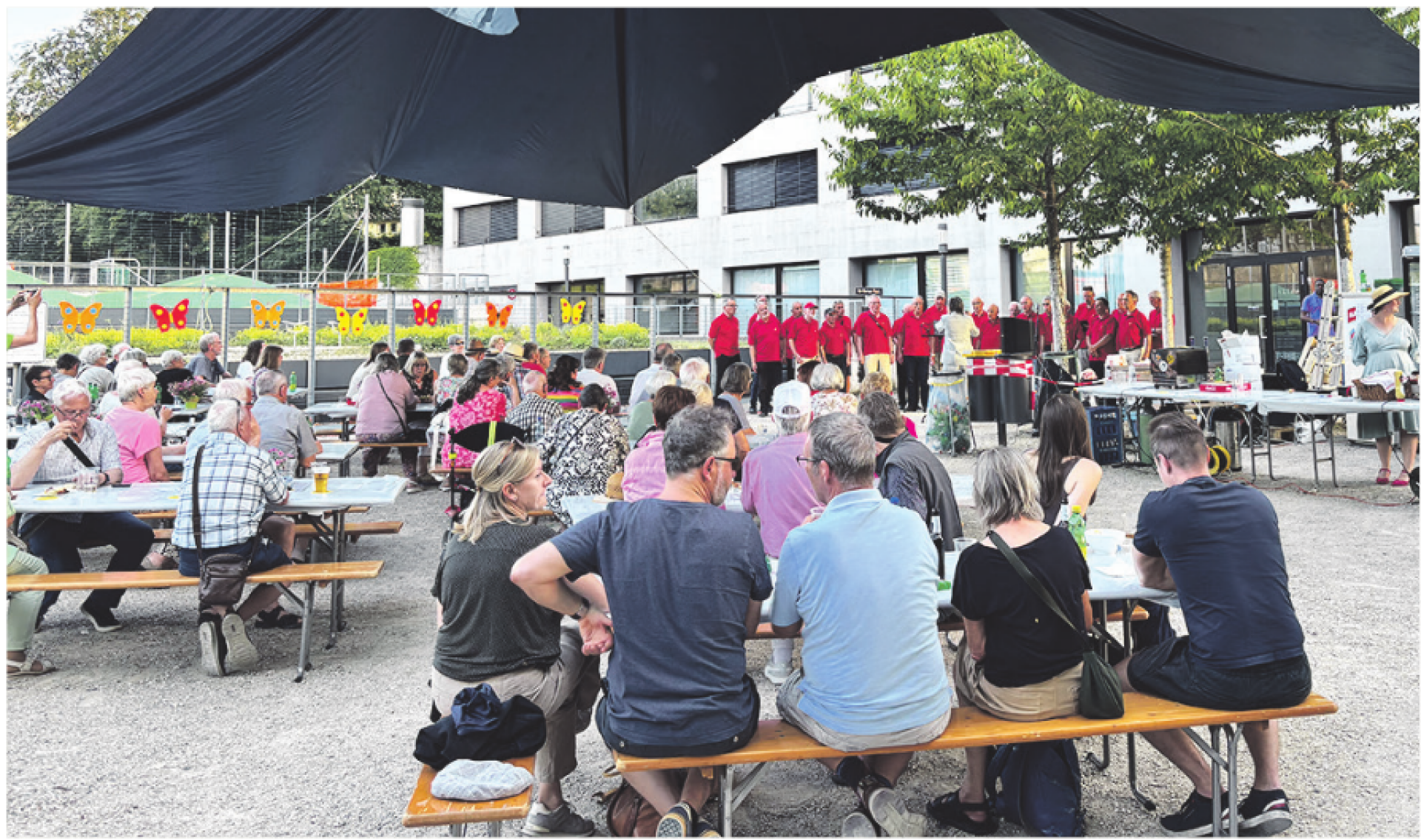 Männerchor Rheinfelden wagte Neues - Das Bild wird blockiert. – Möglicherweise durch einen aktiven Adblocker.
