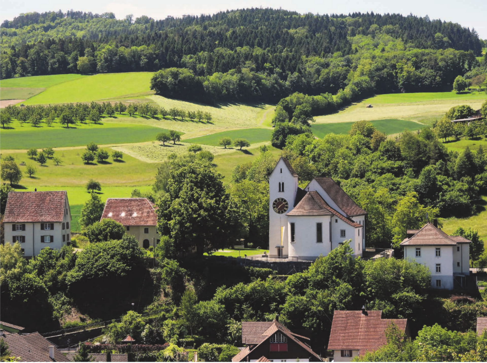 Geologie des «Stöckli» - David Jaeggi hat den Kirchhügel in Wölflinswil untersucht - Das Bild wird blockiert. – Möglicherweise durch einen aktiven Adblocker.